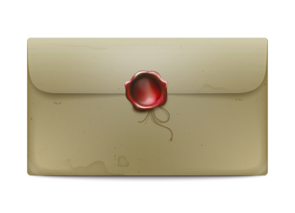 Envelope With Wax Seal